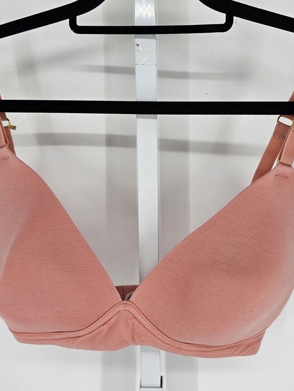 Lively Womens Sz 34DDD Lightly Lined T Shirt Bra Blush Pink